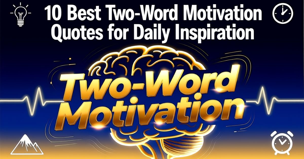 two word motivation