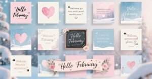 hello february quotes