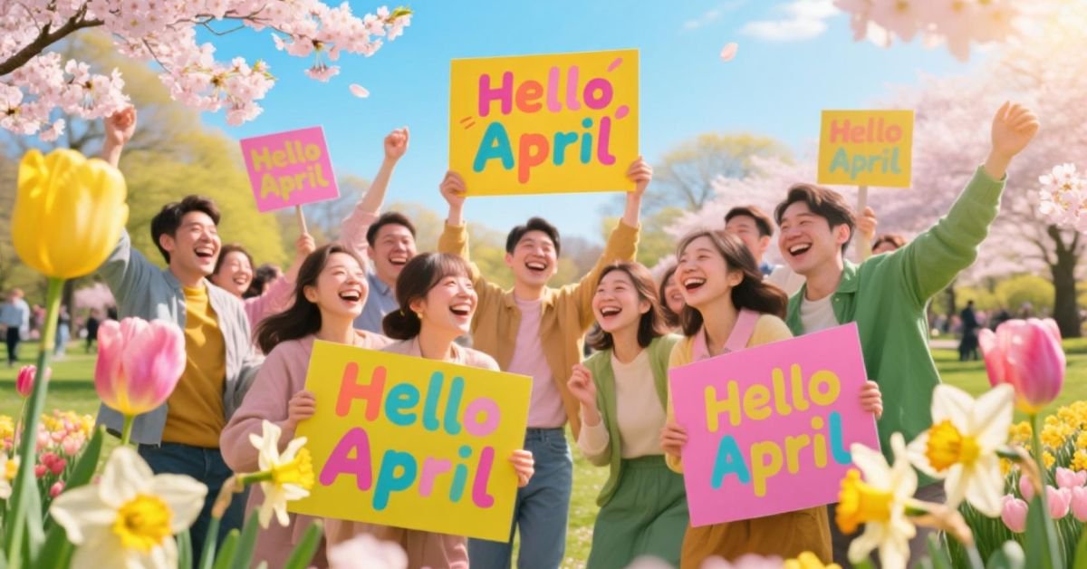 hello april quotes